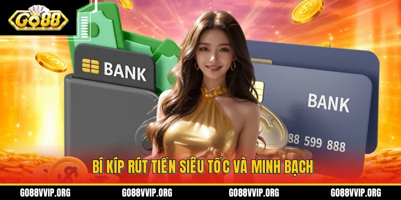 Chi sẻ bí kíp giúp bạn rút tiền GO88 nhanh chóng và minh bạch nhất
