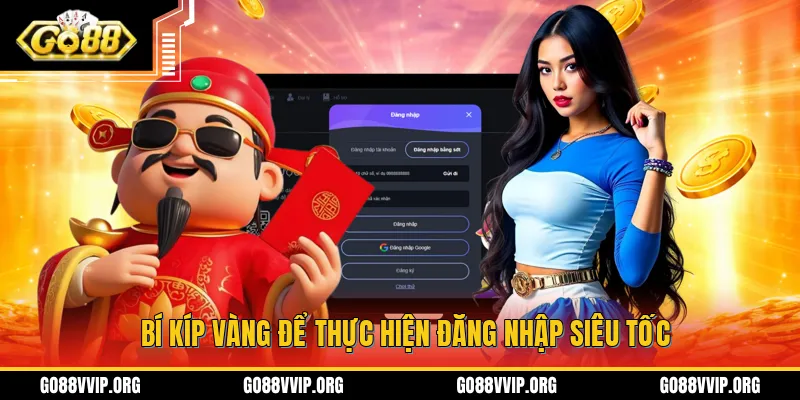 Thủ thuật giúp bạn tối ưu quá trình đăng nhập GO88 nhanh chóng